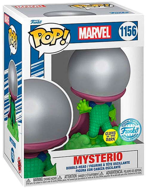 Figurka Funko Pop! Marvel Mysterio Exclusive 9 cm (889698666374) - obraz 1