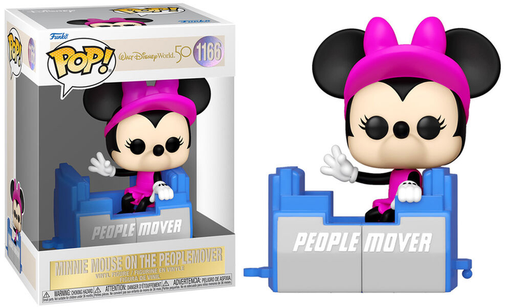 Фігурка Funko Pop! Disney World 50th Anniversary Minnie People Mover 9 см (889698595087) - зображення 2