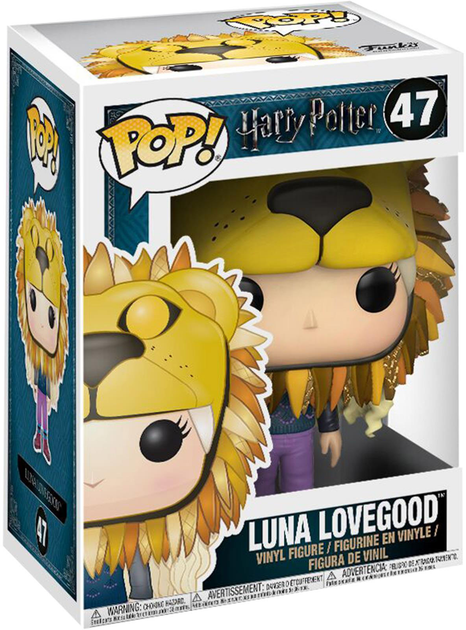 Figurka Funko Pop! Harry Potter Luna Lovegood z głową lwa 9 cm (889698149440) - obraz 1