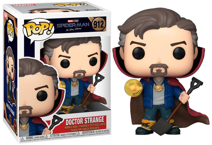 Figurka Funko Pop! Marvel Spiderman No Way Home Spiderman Doctor Strange 9 cm (889698568289) - obraz 2