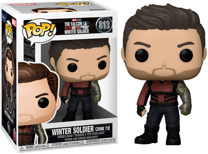 Фігурка Funko Pop! Marvel The Falcon & Winter Soldier Winter Soldier Zone 73 9 см (889698516297) - зображення 2