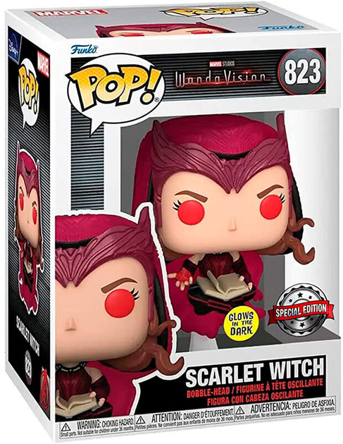 Фігурка Funko Pop! Marvel Wanda Vision Scarlet Witch Exclusive 9 см (889698623452) - зображення 1