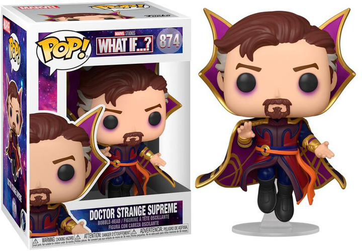 Figurka Funko Pop! Marvel What If Doctor Strange Supreme 9 cm (889698558150) - obraz 2