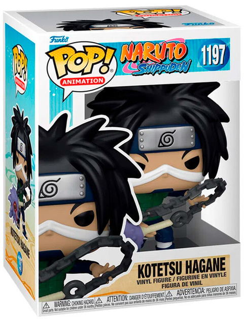 Фігурка Funko Pop! Naruto Shippuden Kotetsu Hagane 9 см (889698580076) - зображення 1