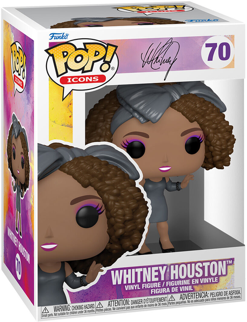 Фігурка Funko Pop! Icons Whitney Houston 9 см (889698613545) - зображення 1