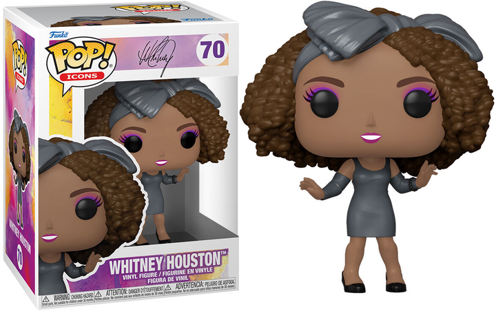 Figurka Funko Pop! Icons Whitney Houston 9 cm (889698613545) - obraz 3