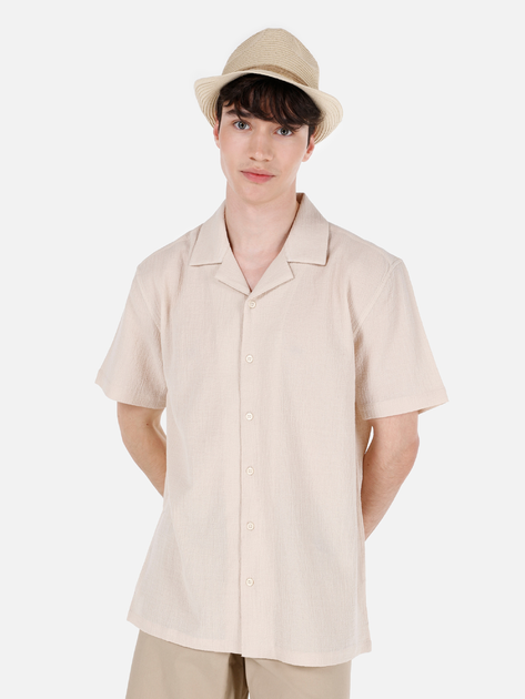 Сорочка бавовняна літня оверсайз чоловіча Colin's CL1067591BEI 2XL Beige від Rozetka на платформі USKIDKA Акція на Сорочка бавовняна літня оверсайз чоловіча Colin's CL1067591BEI 2XL Beige від Rozetka