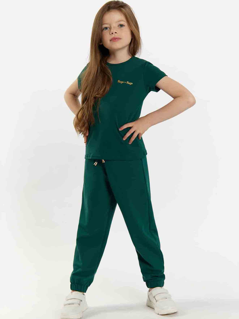 Koszulka młodzieżowa dziewczęca Tup Tup 101500-5000 146 cm Zielona (5907744499839) - obraz 3
