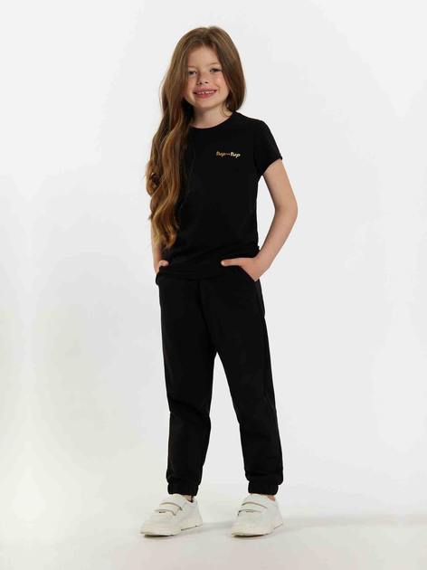 Koszulka dziecięca dla dziewczynki Tup Tup 101500-1010 122 cm Czarna (5907744500399) - obraz 3