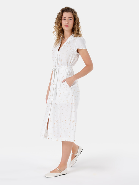 Сукня-сорочка міді літня жіноча Colin's CL1068978OFW M Off White від Rozetka на платформі USKIDKA Акція на Сукня-сорочка міді літня жіноча Colin's CL1068978OFW M Off White від Rozetka