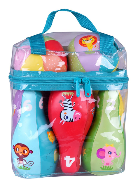 Zestaw do gry w kręgle Barbo Toys Little Bright Ones (5704976055006) - obraz 1