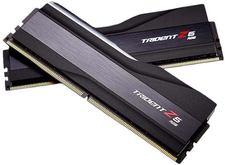 Pamięć RAM G.Skill DDR5-5600 32768MB PC5-44800 (Kit of 2x16384) Trident Z5 RGB Black (F5-5600J2834F16GX2-TZ5RK) - obraz 6