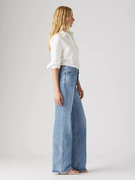 Джинси жіночі Levi`s Ribcage Wide-Leg Jeans A6081-0020 28-32 Not The Same (5401157995440) - зображення 4