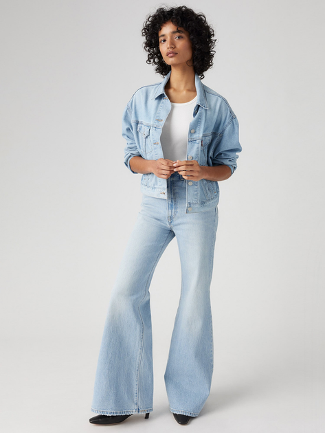 Джинси Кльош жіночі Levi`s Ribcage Bell Jeans A7503-0021 31-34 Sits Well Together (5401187002576) - зображення 4