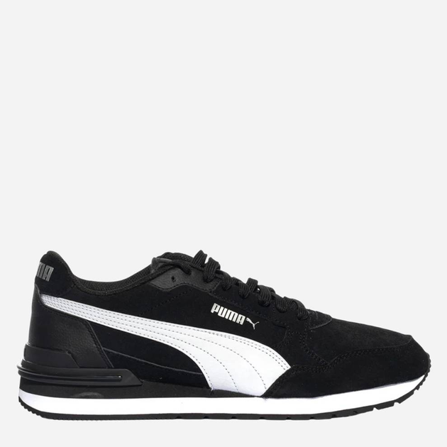 Buty sportowe męskie skórzane Puma ST Runner v4 SD 39966501 45 (10.5UK) Czarne (4067979724968) - obraz 1