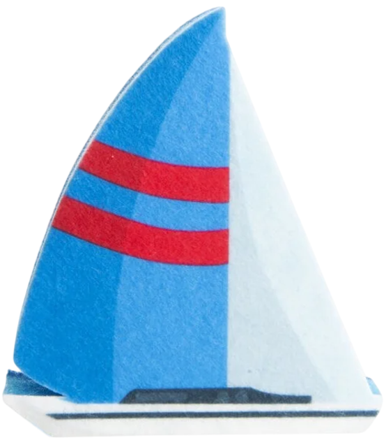 Набір губок Kikkerland Nautical Sponges 2 шт. (0612615122352)   - зображення 3