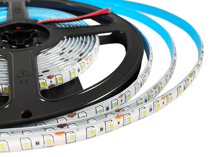 Светодиодная лента 1 м Lemanso LM849 SMD2835 120 LED 12В 10Вт/м 720Lm IP65 6500К холодный белый - изображение 3