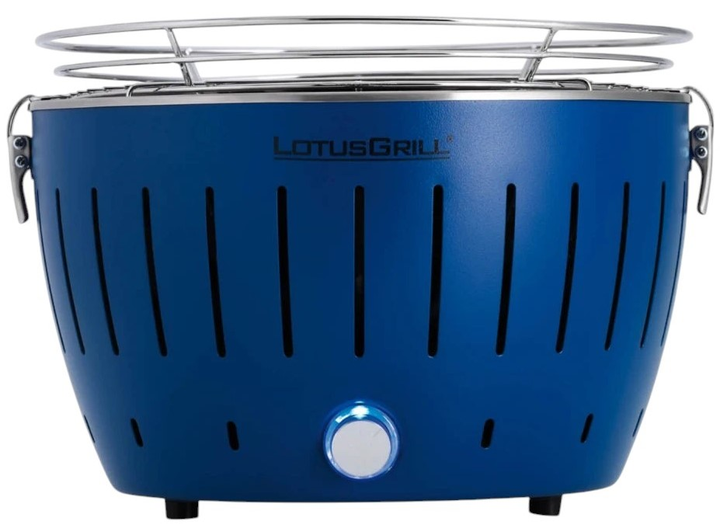 Вугільний гриль LotusGrill Classic Deep Blue (4260023010875) - зображення 1