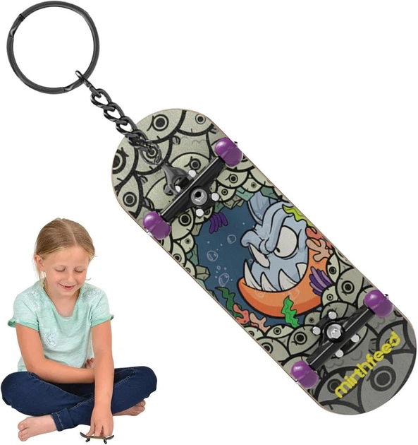 Профессиональный деревянный фингерборд FISH B3 пальчиковый мини скейт с ...