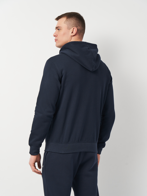 Толстовка на молнии мужская Champion 218289-BS501 S Темно-синяя (8054112583830) 