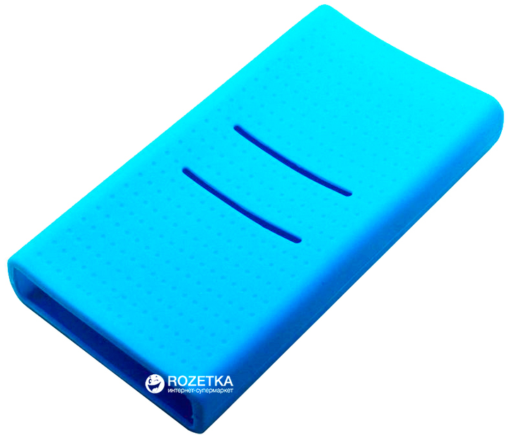 Чехол силиконовый для УМБ Xiaomi Power Bank 20000 mAh Blue (TPB20000BL ...