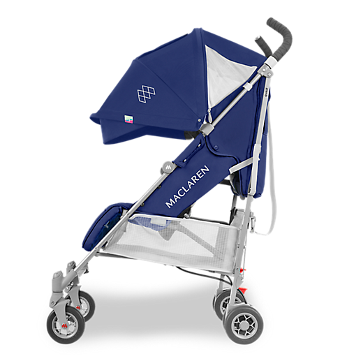 Коляска прогулочная MACLAREN QUEST Medieval Blue/Silver, цвет синий/серый (WD1G040042) - изображение 2