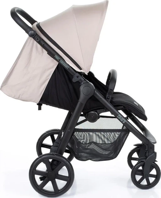 Прогулянкова коляска ABC Design Okini, Cashmere, колір чорний з бежевим (12000011/920) - зображення 3