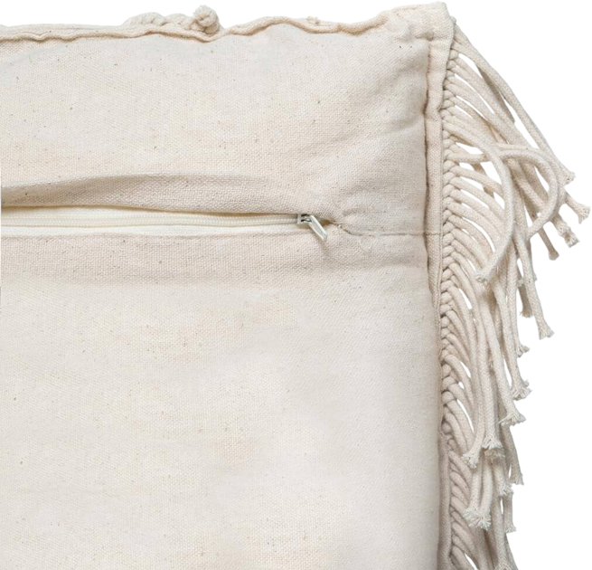 Poduszka dekoracyjna Atmosphera Macrame z frędzlami 30 x 50 cm (3560237545707) - obraz 6