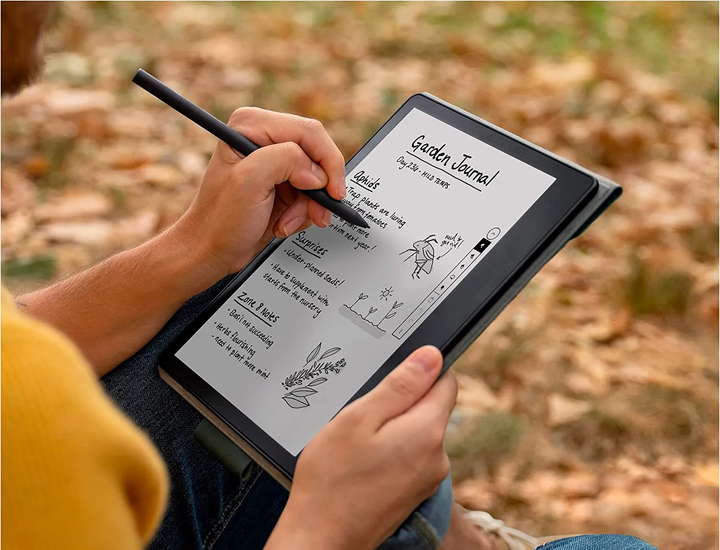 Електронна книга Amazon Kindle Scribe 16Gb Premium Pen Tungsten (B09BRZBK15) - зображення 4