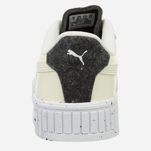 Жіночі кеди низькі Puma Carina 2.0 38665902 35.5 (3UK) 22 см Білий/Світло-жовтий (4065449591768) - зображення 6
