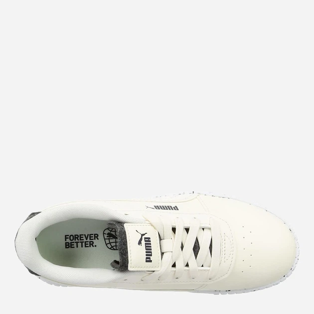 Жіночі кеди низькі Puma Carina 2.0 38665902 35.5 (3UK) 22 см Білий/Світло-жовтий (4065449591768) - зображення 7