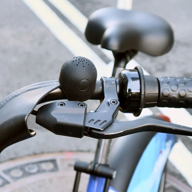 Dzwonek rowerowy elektryczny Kikkerland Electronic Bike Bell Black (0612615122246) - obraz 6
