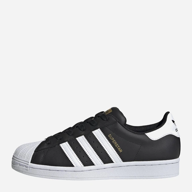 Sneakersy damskie skórzane adidas Originals Superstar W FV3286 36.5 (UK 4) Czarne (4062056831782) - obraz 3