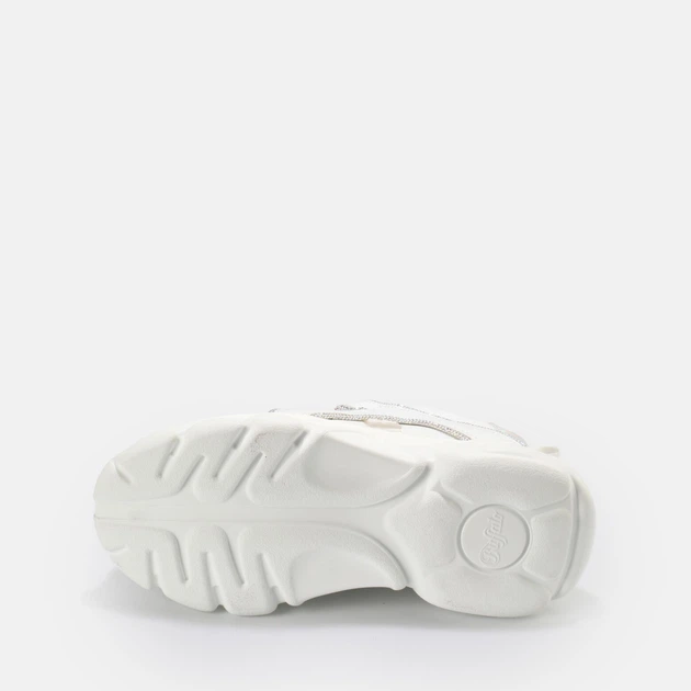 Sneakersy damskie na wysokiej platformie Buffalo Calzature 1630702 41 Biały/Srebrny (4061516514258) - obraz 7