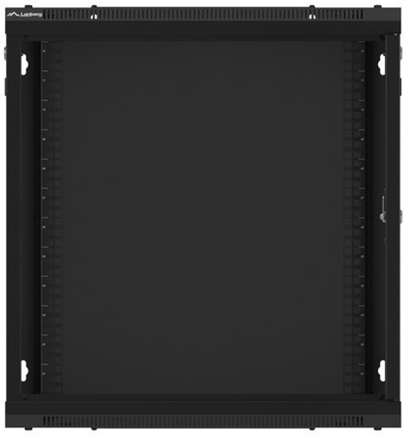 Szafa wisząca serwerowa Lanberg 19" 12U 600x600 Black (WF01-6612-10B) - obraz 6