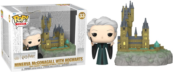 Фігурка із аксесуарами Funko Pop! Town Harry Potter Minerva McGonagall Hogwarts (889698656559) - зображення 3