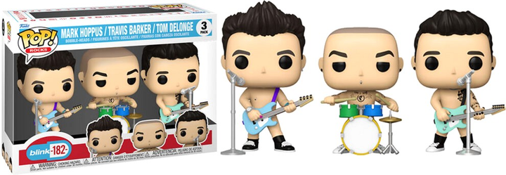 Набір фігурок Funko Pop! Rocks Blink 182 3 шт (889698678377) - зображення 2