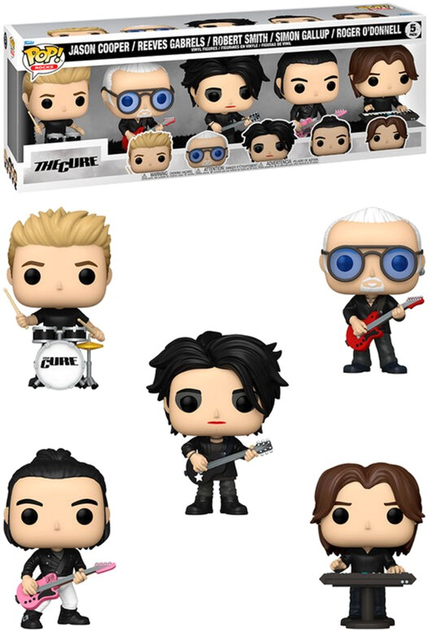 Набір фігурок Funko Pop! The Cure 5 шт (889698593908) - зображення 3