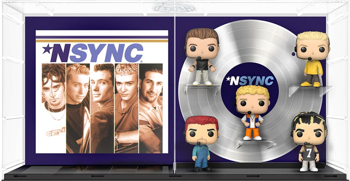 Zestaw figurek Funko Pop! Albums Deluxe NSYNC Exclusive 9 cm 5 szt (889698609944) - obraz 2