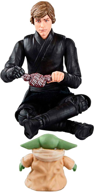 Figurka Hasbro Star Wars The Book of Boba Fett Luke Skywalker & Grogu 9.5 cm (5010996134288) - obraz 3