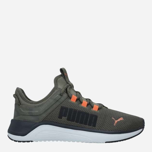 Buty do biegania po asfalcie męskie Puma Softride Astro Slip Hyperwave 378800-02 45 (10.5UK) Oliwkowe (4065454946744) - obraz 1