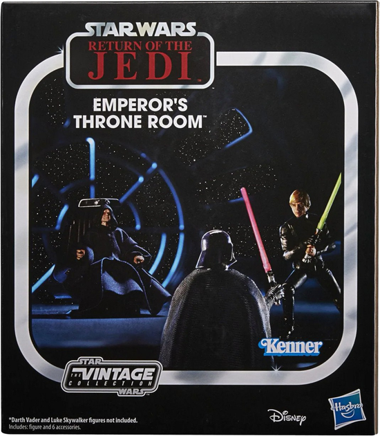 Figurka Hasbro Star Wars Return Of The Jedi Vintage Emperors Throne Room 9 cm (5010993923557) - obraz 1