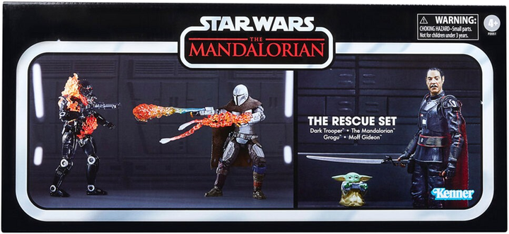 Zestaw figurek Hasbro Star Wars The Mandalorian 4 szt (5010994148508) - obraz 1