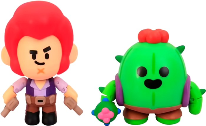 Набір фігурок Bizak Brawl Stars 2 шт (7290117581278) - зображення 4