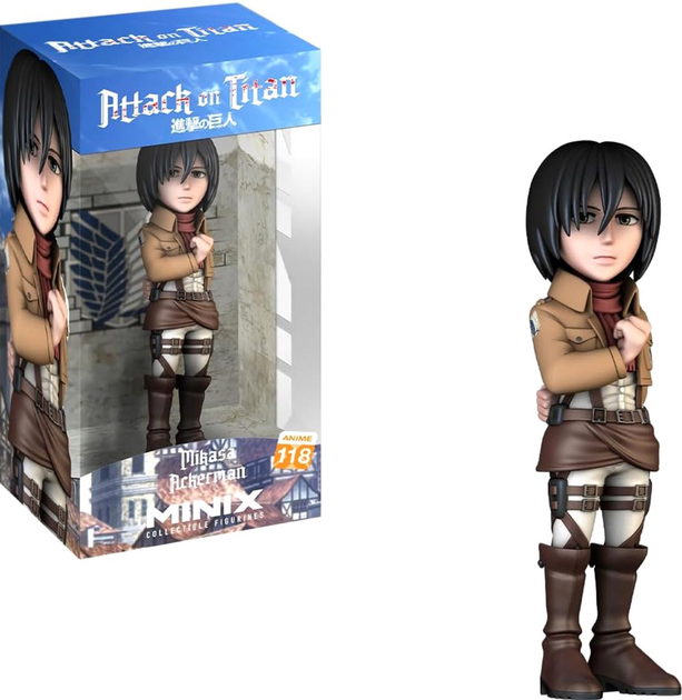 Figurka Minix Attack On Titan Mikasa Ackerman (8436605115313) - obraz 1