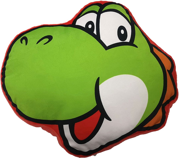 Poduszka Nintendo Super Mario Bros Yoshi 3D 40 x 40 cm (8436580117876) - obraz 1