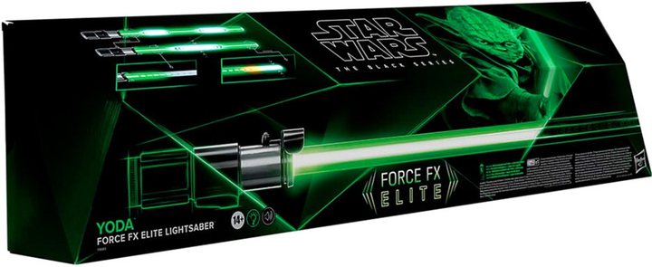 Miecz świetlny Hasbro LED Star Wars Forze FX Yoda (5010996197276) - obraz 3