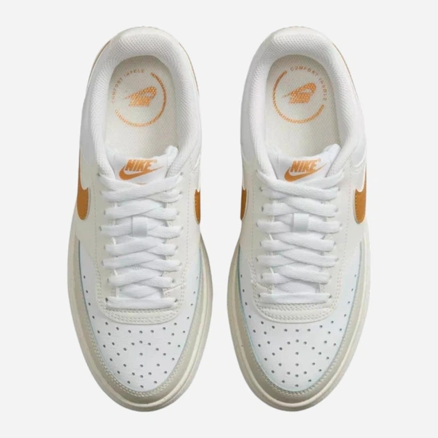Sneakersy damskie na platformie Nike NIKEDZ5394-100 38.5 Beżowe (196152287458) - obraz 5