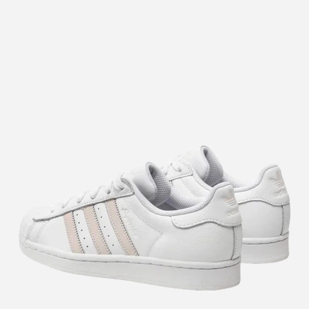 Жіночі кеди низькі adidas Originals Superstar W IE3001 38.5 (5.5UK) Білий/Бежевий (4066765901767) - зображення 5