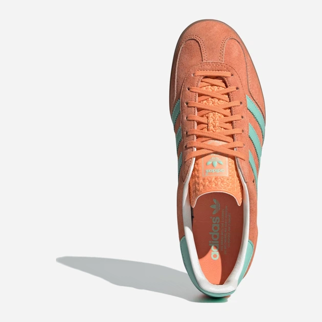 Sneakersy damskie do kostki adidas Gazelle Indoor IH7499 39.5 Pomarańczowe (4067888371024) - obraz 5